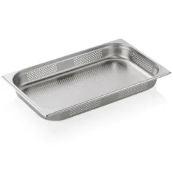 Cubeta perforada gastronorm 1/1 de acero inoxidable