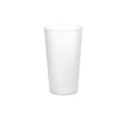Vaso policarbonato con acabado glaseado