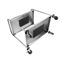 Alternative view of Carro de servicio de 2 estantes. Acero inoxidable