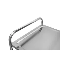 Alternative view of Carro de servicio de 3 estantes. Acero inoxidable