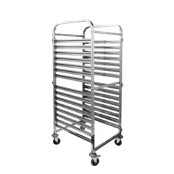 Carro gastronorm 2/1 de 15 niveles. Acero inoxidable