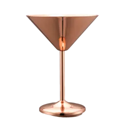 Copa Martini cobre de acero inoxidable 18/10