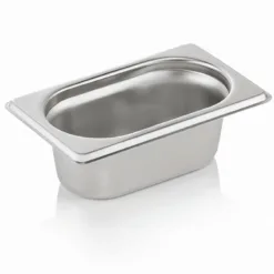 Cubeta gastronorm 1/9 de acero inoxidable