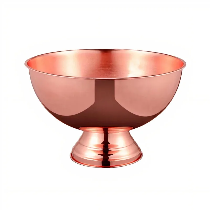 Cubitera tipo ensaladera de acero inoxidable 8 Lt - Color cobre