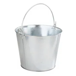 Cubo de acero galvanizado (con descapsulador para botellas)