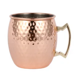 Mug Moscú martelé color cobre