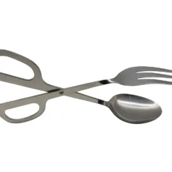 Pinza ensalada "LUX" de acero inoxidable