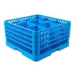 Cesta de 9 compartimentos con 4 alturas