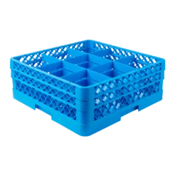 Cesta de 9 compartimentos con 2 alturas