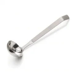 Cacillo salsas de acero inoxidable con 2 picos laterales