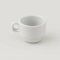 Taza café de porcelana. Modelo HORECA.