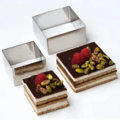 Alternative view of Aro cuadrado de acero inoxidable