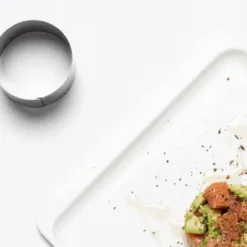 Alternative view of Aro redondo de acero inoxidable