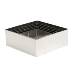 Aro cuadrado de acero inoxidable