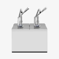 Alternative view of Dosificador de palanca de acero inoxidable 18/10 - 2 unidades