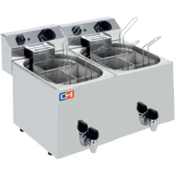 Cuecepasta eléctrico doble profesional