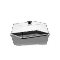 Expositor mini de policarbonato (Campana + Bandeja)